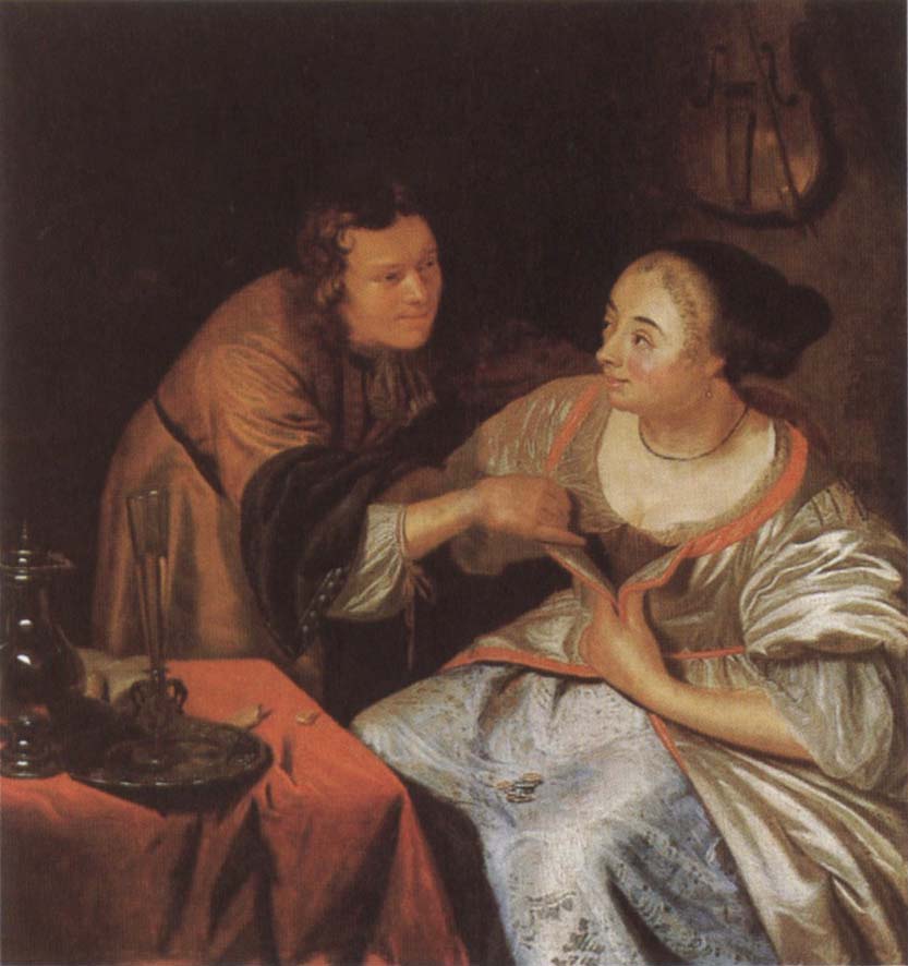 Carousing Couple